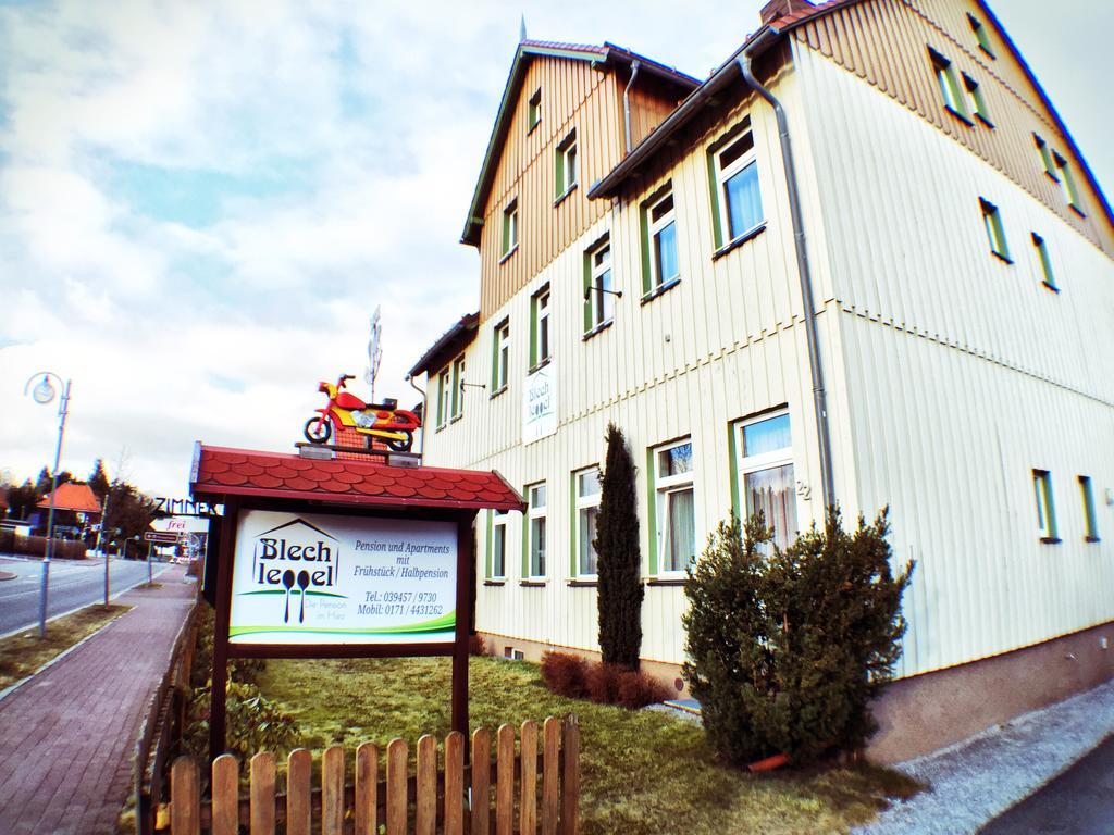 Blechleppel - Die Pension Im Harz Benneckenstein Ngoại thất bức ảnh